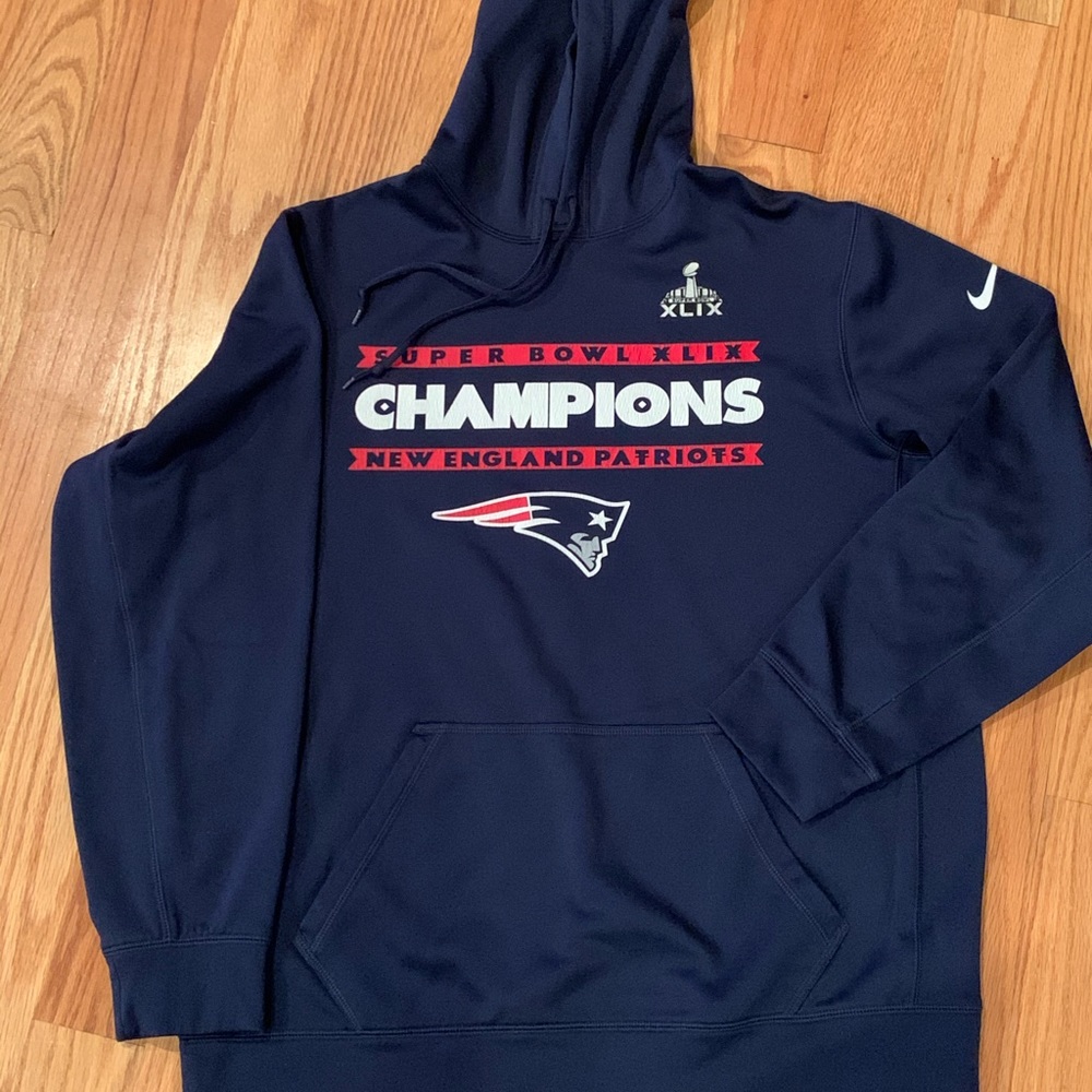 Men’s Nike New England Patriots Super Bowl Hoodie